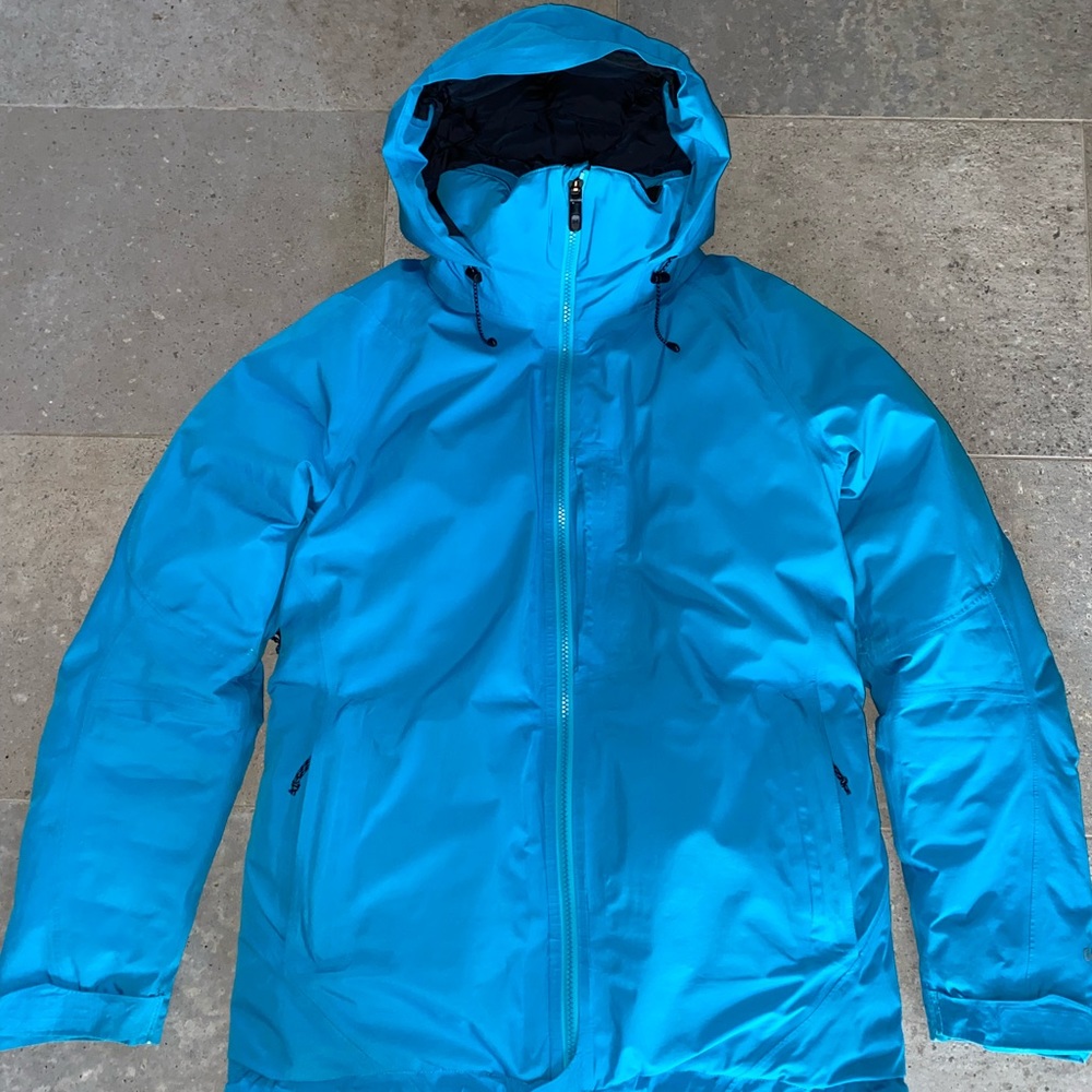 Womens BURTON flare down jacket (small)